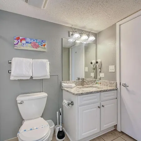 1604 N Ocean Blvd, 0906 - Ocean Front Sleeps 8 Villa Myrtle Beach Exterior photo
